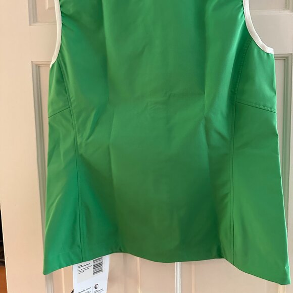 Vaude Wms Green Windproof front zip Vest Size Med - Picture 4 of 7
